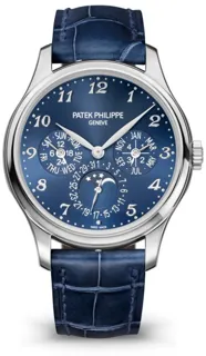 Patek Philippe Perpetual Calendar 5327G-001 39mm White gold Blue