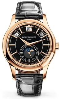 Patek Philippe Annual Calendar 5205R-010 38mm Rose gold Black