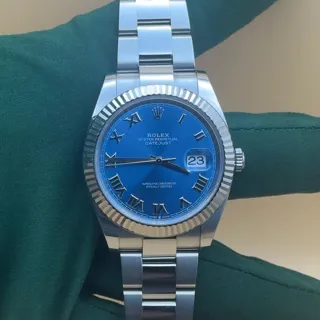 Rolex Datejust 41 126334 41mm Stainless steel Blue