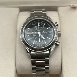 Omega Speedmaster Date 35135000 Stainless steel Black