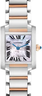 Cartier Tank Française W51027Q4 Stainless steel Pink