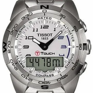 Tissot T-Touch Expert T013.420.11.032.00 43.6mm Stainless steel White