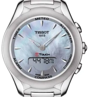 Tissot Touch T075.220.11.101.00 39.5mm Stainless steel Black