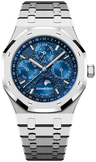 Audemars Piguet Royal Oak Perpetual Calendar 26574BC.OO.1220BC.02 White gold Blue