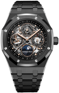 Audemars Piguet Royal Oak Perpetual Calendar Openworked 26585CE.OO.1225CE.01 Black ceramic Skeletonized