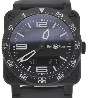 Bell & Ross BR 03 BR03-88-S 42mm Stainless steel Black