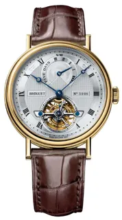 Breguet Classique 5317BA/12/9V6 Yellow gold Silver