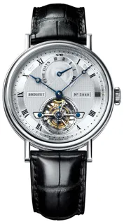 Breguet Classique 5317pt/12/9v6 Platinum Silver