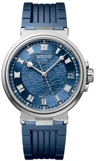 Breguet Marine 5517BB/Y2/5ZU 40mm White gold Blue