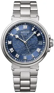 Breguet Marine 5517BB/Y2/BZ0 White gold Blue