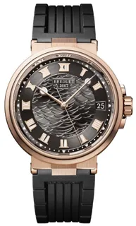 Breguet Marine 5517BR/G3/5ZU Rose gold Gray