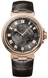 Breguet Marine 5517BR/G3/9ZU Rose gold Gray