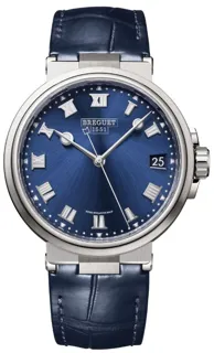 Breguet Marine 5517TI/Y1/9ZU Titanium Blue