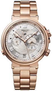 Breguet Marine 5547BR/12/RZ0 Rose gold Silver