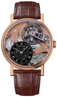 Breguet Tradition 7047BR/R9/9ZU 41mm Rose gold Black