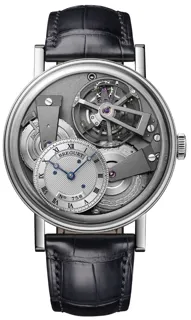 Breguet Tradition 7047PT/11/9ZU Platinum Silver and Gray