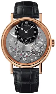 Breguet Tradition 7057br/g9/9w6 Rose gold Black and Gray