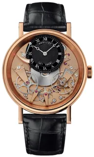 Breguet Tradition 7057br/r9/9w6 40mm Rose gold Black and Golden