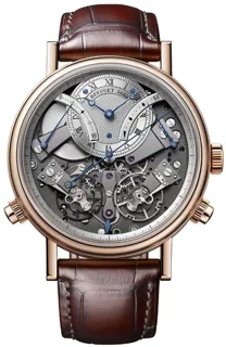 Breguet Tradition 7077BR/G1/9XV Rose gold Silver and Gray