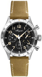 Breguet Type XX 2067ST/92/3WU Stainless steel Black