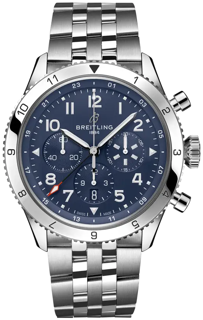 Breitling Aviator 8 AB04451A1C1A1 24mm Stainless steel Blue