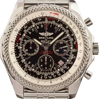 Breitling Bentley A25362 49mm Stainless steel Black