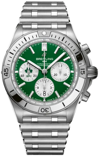 Breitling Chronomat B01 AB0134A91L1A1 42mm Stainless steel Green