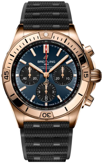 Breitling Chronomat B01 RB01343A1C1S1 18K Red Gold Black