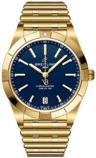 Breitling Chronomat K103801A1C1K1 Yellow gold Blue