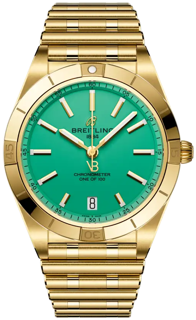 Breitling Chronomat K103801A1L1K1 Yellow gold Bright Green