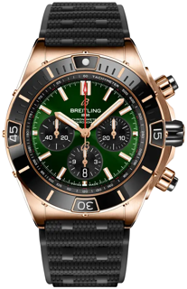 Breitling Chronomat RB01361A1L1S1 Red gold Green