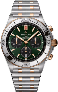 Breitling Chronomat UB0134131L1U1 Stainless Steel$18K Red Gold Green$Black