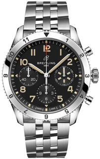 Breitling Classic AVI A233803A1B1A1 Stainless steel Black