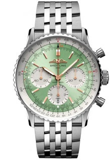 Breitling Navitimer AB0139211L1A1 Stainless steel Green