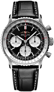 Breitling Navitimer B01 Chronograph AB0139211B1P1 Stainless steel Black and White