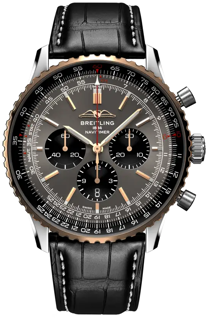 Breitling Navitimer B01 Chronograph UB01371A1B1P1 24mm Stainless Steel$18K Red Gold Dark gray