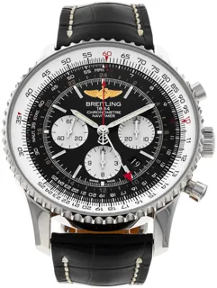 Breitling Navitimer GMT AB0441 Stainless steel Black