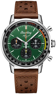 Breitling Premier A253101A1L1X1 42mm Stainless steel Green