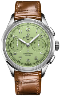 Breitling Premier AB0930D31L1P1 40mm Stainless steel Green