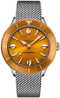 Breitling superoc U10340281I1A1 Stainless steel and Red gold Orange