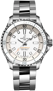 Breitling Superocean A17377211A1A1 42.41mm Stainless steel White