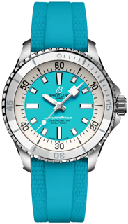 Breitling Superocean A17377211C1S1 42.41mm Stainless steel Turquoise