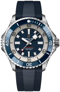 Breitling Superocean A17378E71C1S1 24mm Stainless steel Blue