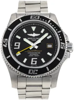 Breitling Superocean A17391 Stainless steel Black