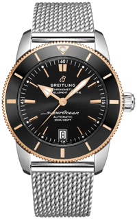 Breitling Superocean Heritage UB2010121B1A1 Stainless steel and Red gold Black