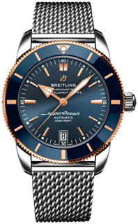 Breitling Superocean Heritage UB2010161C1A1 Rose gold and Stainless steel Blue