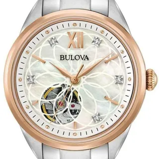 Bulova Classic 98P170 34mm Stainless steel White