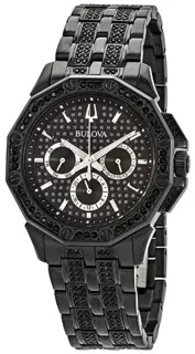 Bulova Crystal 98C134 Stainless steel Black