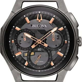 Bulova CURV 98A162 44mm Titanium Black