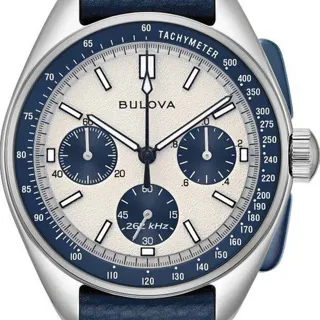 Bulova Lunar Pilot 98K122 44mm Stainless steel Champagne